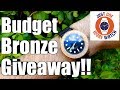 Budget Bronze Watch! Review + Patina + Giveaway!