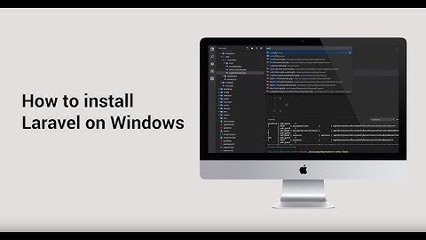 How to install Laravel on Windows (Xampp)