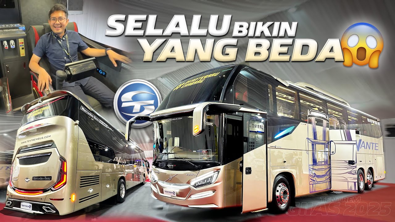 KAROSERI TENTREM INTERIORNYA MENYENANGKAN‼️GIIAS 2025 Karoseri Tentrem