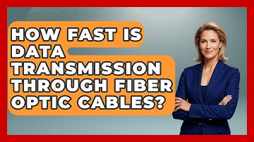 How Fast Is Data Transmission Through Fiber Optic Cables? - Internet Infrastructure Explained
