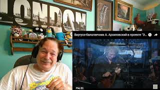 Alexey Arkhipovsky - Virtuoso balalaika player , A Layman's Reaction FIRST TIME screenshot 3
