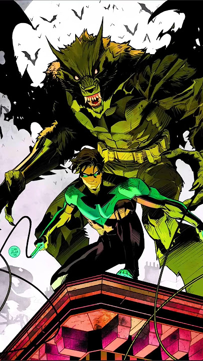 Batman's Terrifying Transformation into a WOLF😨| #batman #dc #comics #dccomics #nightwing #gotham