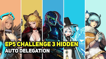 克魯賽德戰記 크루세이더퀘스트 Crusaders Quest - EP5 Challenge 3 Hidden - Lupeow Zahard Halla Sylunis Lia