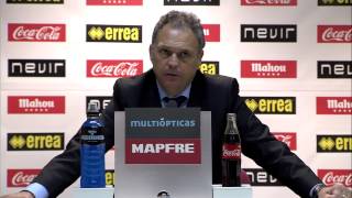 La Liga | Rueda de Prensa de Caparrós tras el Rayo Vallecano - Mallorca (1-0) | 24-11-2012 | J13