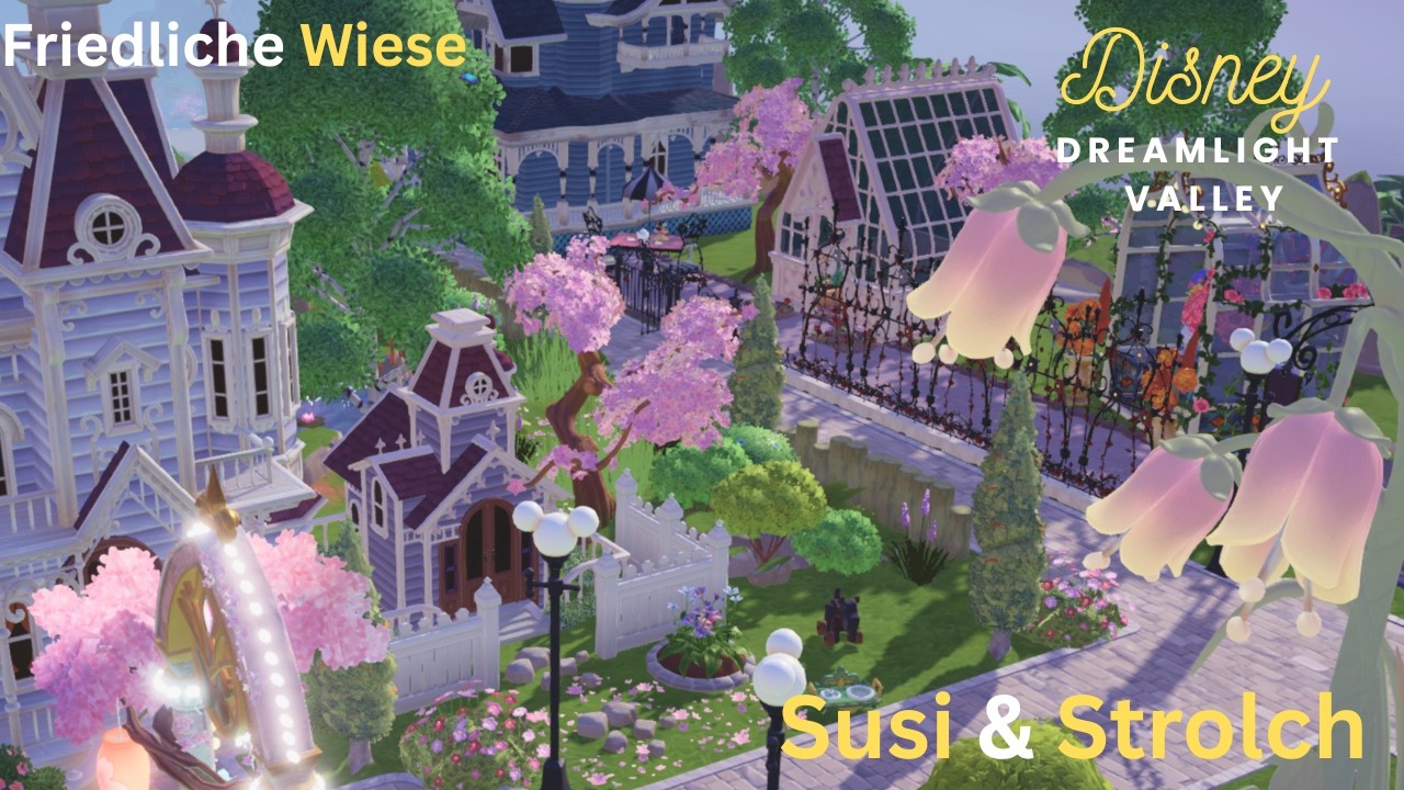 Susi & Strolch auf der friedlichen Wiese / Disney Dreamlight Valley