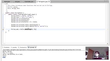 Computer Science for Everyone - 41 - Strings and characters (programming video)