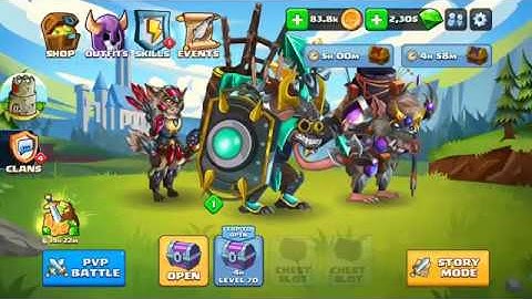 Tiny Gladiators 2 killing first Tier 2 boss