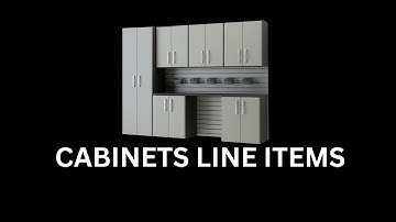 CABINETS XACTIMATE LINE ITEMS