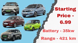 Top 5 Best Electric Car l Starting Price 6.99 Lakh l Range 400+ l Battery 35kw  l Electric car l Ev