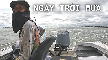 Đi Chài Ngày Trời Mưa. Sóng Mạnh! - Wet Weather! | #10 | Đức Ở Úc Câu Cá