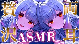 【ASMR】すぐに眠りたい人へ。両耳から贅沢な眠気がくる!とってもおきの睡眠導入。耳かき・マッサージ・タッピング・両耳耳ふ~ ASMR For The Best Sleep EVER【周防パトラ】