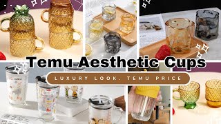 Affordable & Cute Glass Cups from Temu | Soft Aesthetic Kitchen Vibes 💖 screenshot 5