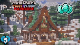 DIAMONDS and Animal Barn! | 1.18 Minecraft Hardcore Survival Let&#39;s Play | Episode 5