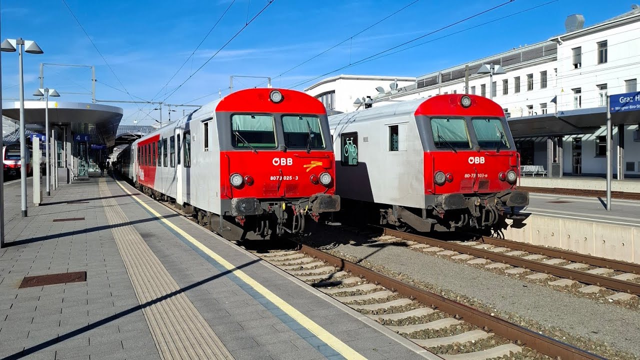 ÖBB Bahnhofsansagen Graz Hbf (Chris Lohner, neu) Fahrplan 2024/25 [Teil 2]