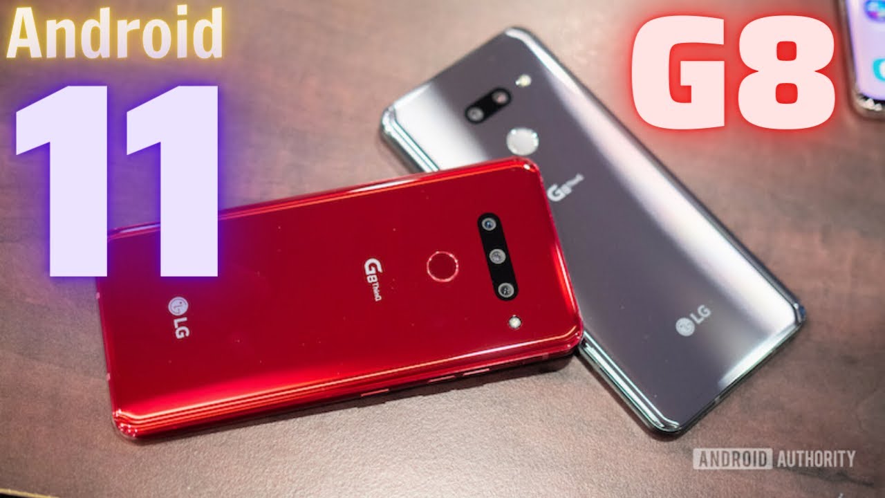 Android 11 trên LG G8 hàn.