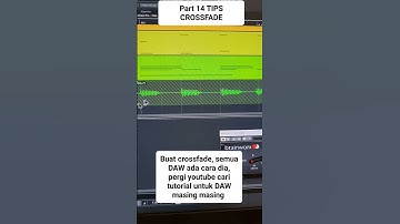 Part 14 Crossfade (Apis membebel je) #musicproduction #arrangement #cubase #producer