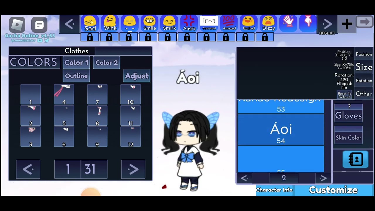 Oc Copy Tutorial For Copy paste oc gacha online - YouTube