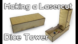 Making a simple lasercut Dice Tower