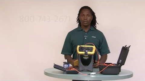 Saving OTDR Traces To A Thumb Drive