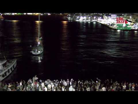 Το οξυγόνο σαλπάρει απο τη Σύρο για τη Γάζα