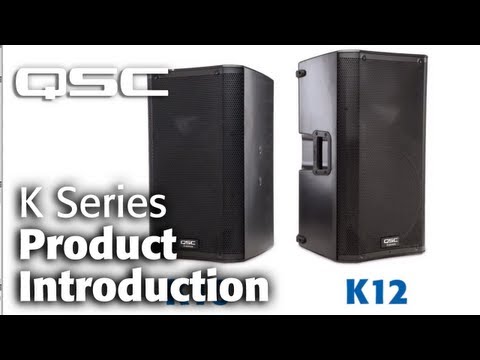 QSC K12 Active PA Speakers (Pair)