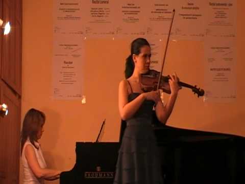 Samuel Barber violin concerto part 1 ( sabina popa )