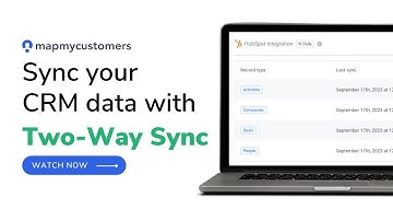 Two-way CRM sync
