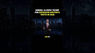 Kimmel questions why Trump has had THREE annual checkups in a year