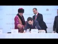 Prime Minister of Turkey Ahmet Davutoglu in Kazakhstan 1