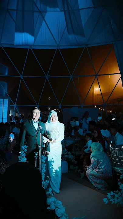 Keajaiban Cinta Hakimi & Fatin 🤍✨ #thedomebbk #tdbbk #malaywedding #wedding #weddingcouple