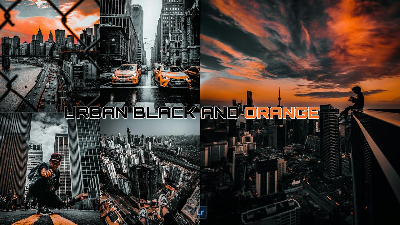 How to Edit urban black and orange -lightroom mobile presets dng | urban black orange | Urban preset