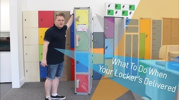 What To Do When Your Lockers Delivered - Lockertek
