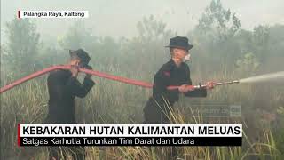 Kebakaran Hutan Kalimantan Meluas, Helikopter Waterbombing Bantu Pemadaman