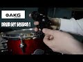 AKG Drum Set Session 1 - Kit microfoni per Batteria - ITA (montaggio e Sound Test)