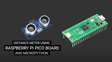 Micropython Project || Distance Meter Using Raspberry Pi Pico and Micropython