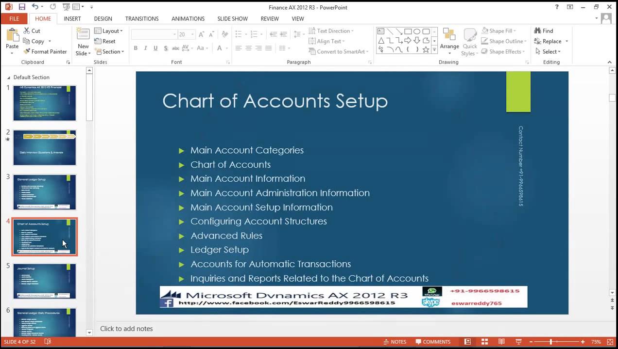 Chart Of Accounts In Microsoft Dynamics Ax 2012