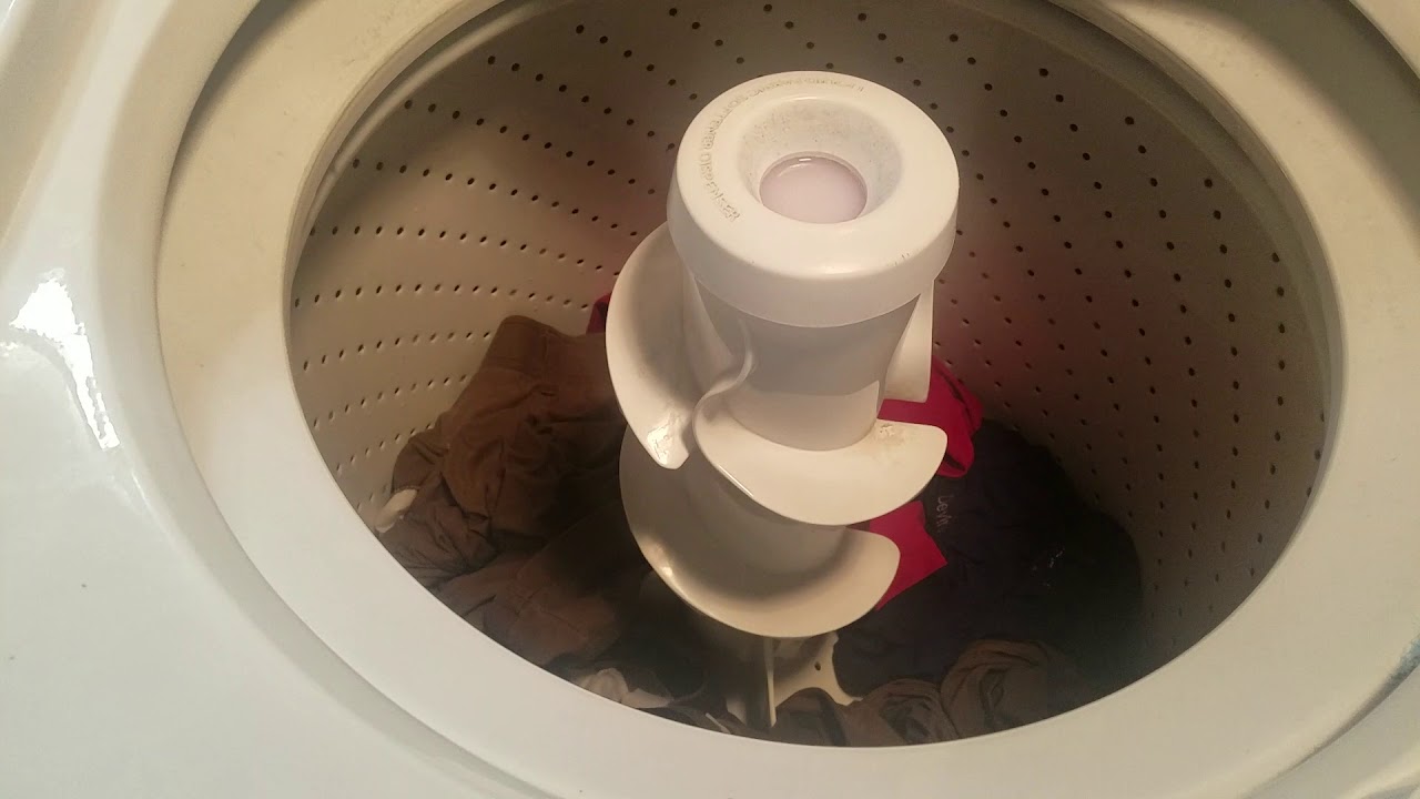 Part of the drain, spin, and fabric softener dispensed YouTube
