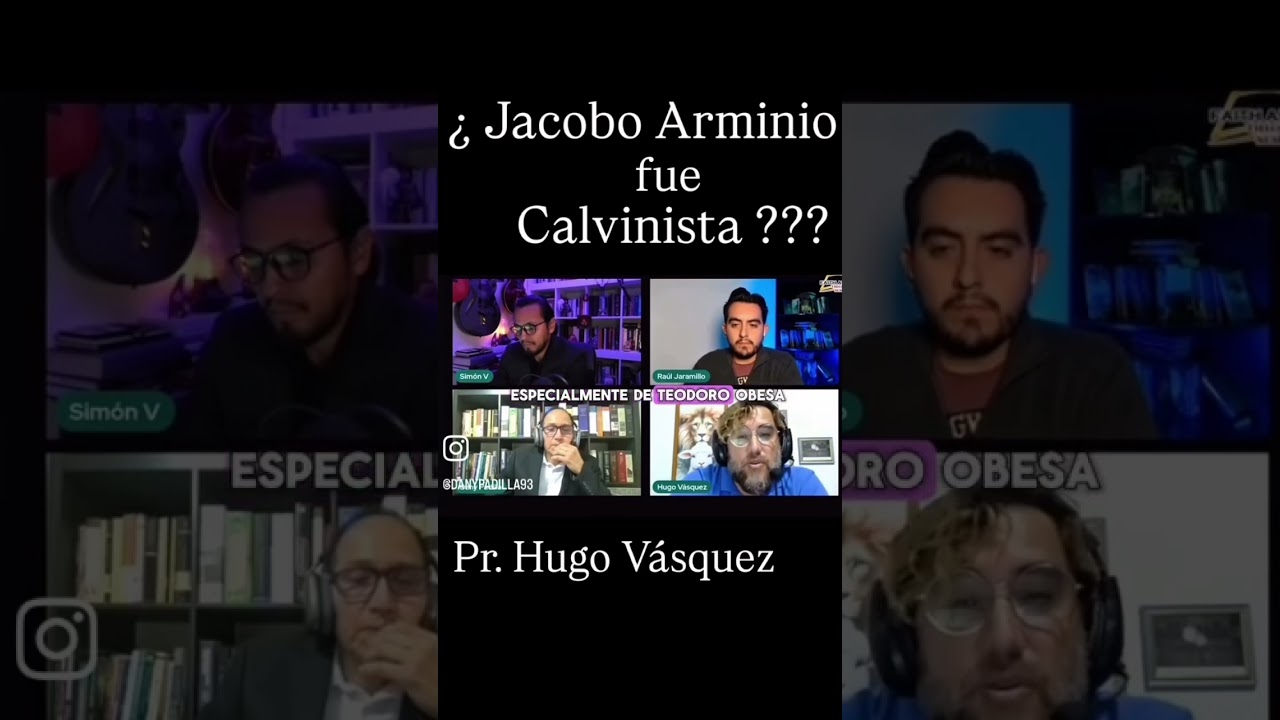 Charla sobre calvinismo , arminianismo y molinismo    