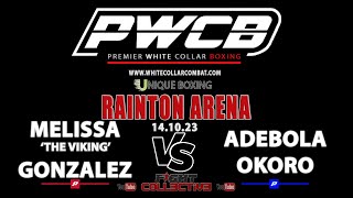 PWCB: RAINTON ARENA: OCT 2023: 6 Melissa Gonzalez vs Adebola Okoro