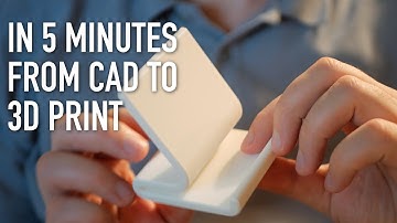 Your first model for 3D printing in Siemens Solid Edge for free.