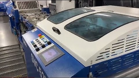 MBO Roll Fed SVC Sheeting and Folding Feeding Muller-Martini High Speed Presto II Digital Stitcher