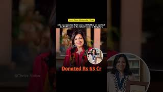 Richest Female in Banglore ? #shorts #success #motivation #business #entrepreneur #facts #quotes