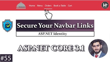#55. Securing Navbar Links in ASP.NET Core 3.1 with Authorization | Role-Based Authorization