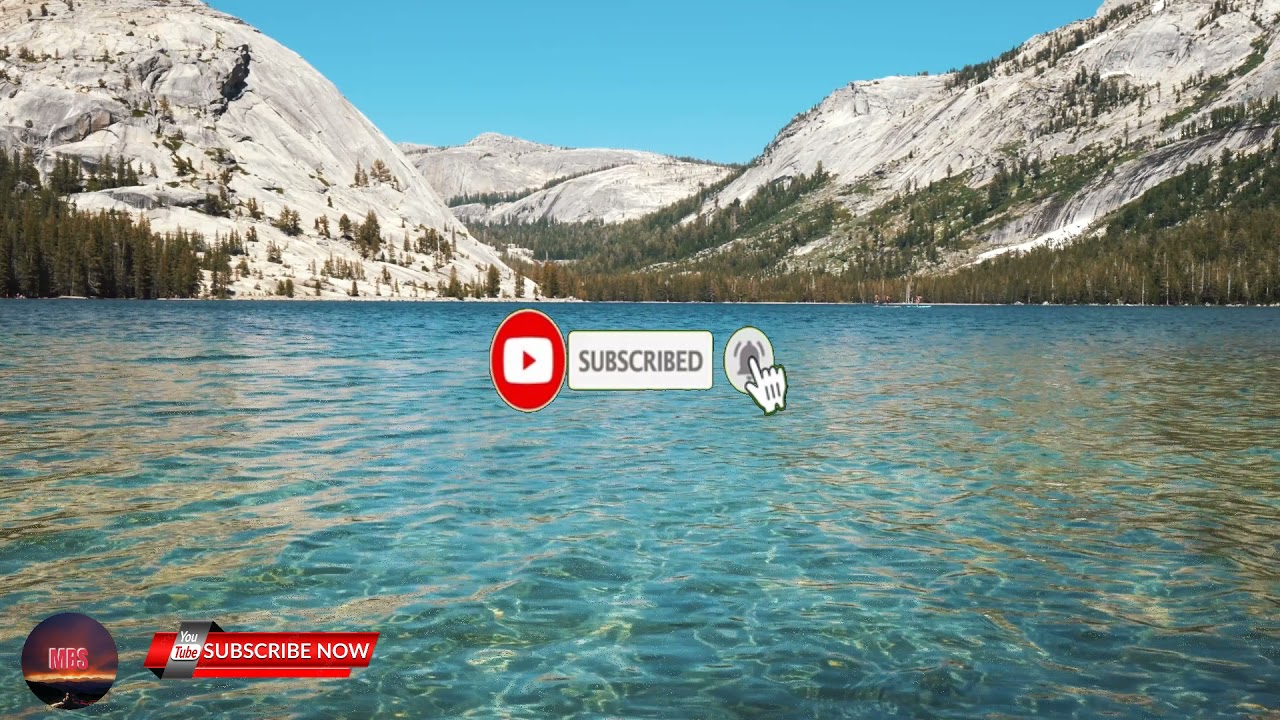 MIND BODY & SOUL MEDITATION MUSIC ■ An Alpine Lake in Yosemite National Park
