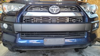 4runner limited black bumper cover chrome delete project