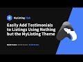 MyListing Tutorial - Easily Add Testimonials to Listings Using Nothing but the MyListing Theme