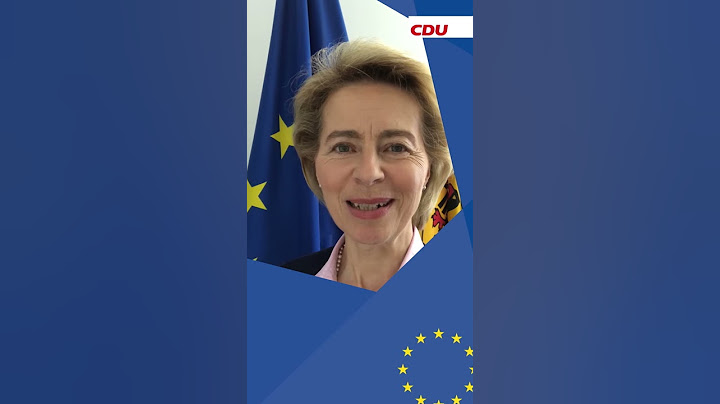 #Europatag - Ursula von der Leyen