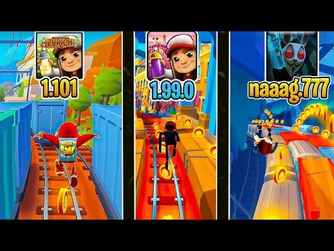 📲 TOP 4 VERSÕES 0 DELAY DO SUBWAY SURF 100% OTIMIZADO PARA ANDROID! e PC 