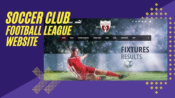 Website van een voetbalclub | Thema voor sportbonden en sportcompetities | WordPress-thema voor R...