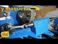 FABRICACIÓN de MORTAJADORA 2️⃣ para TORNO manual + 14 PLANOS incluidos